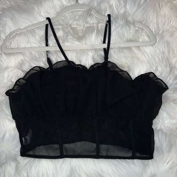 2 Sweet 4 U Cropped Tank Top - Picture 2 of 3